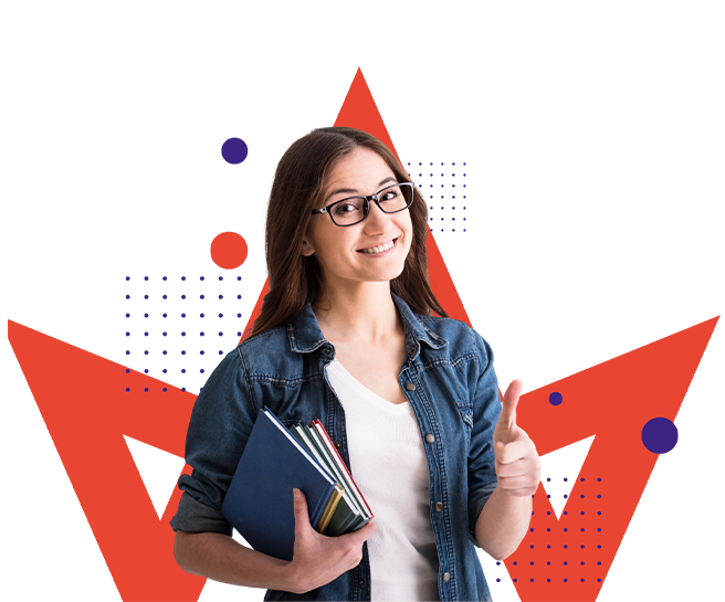 Two Girls working together